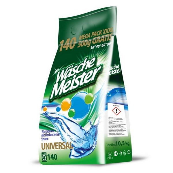 WASCHE MEISTER порошок д/прання UNIVERSAL 10,5 кг п/е