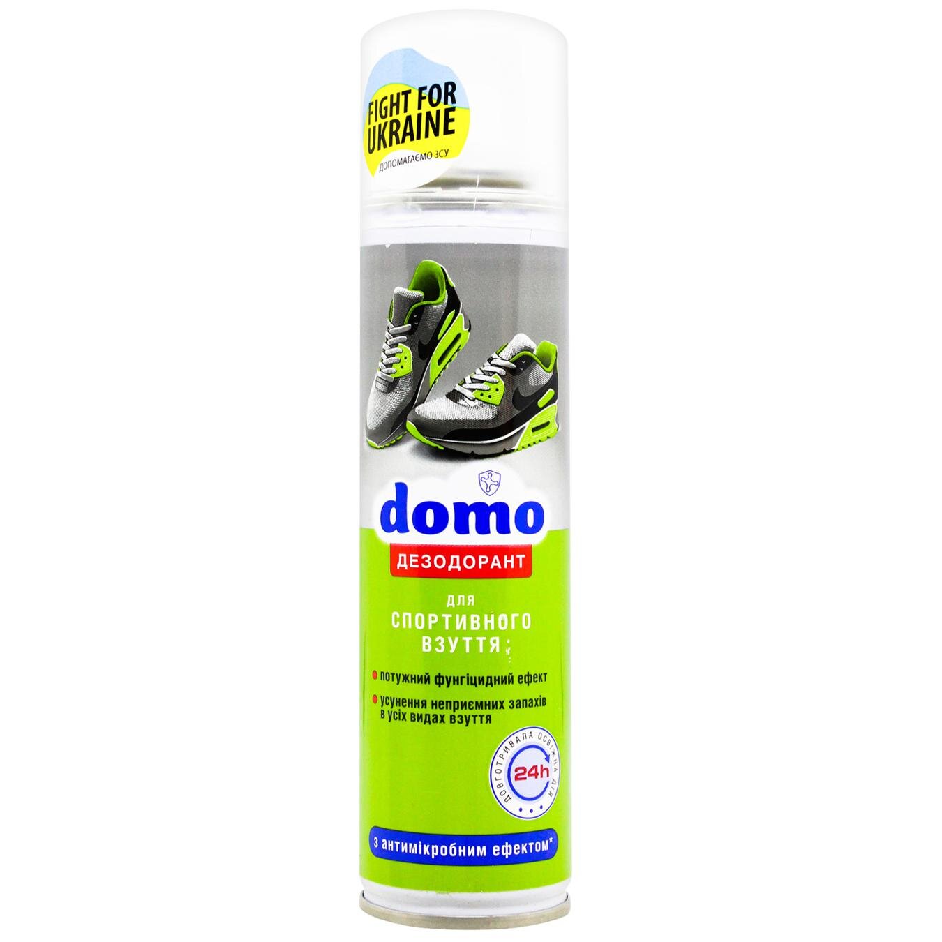 DOMO Дезодорант для спорт.взуття.Дезінфікуючий а/б 150мл.
