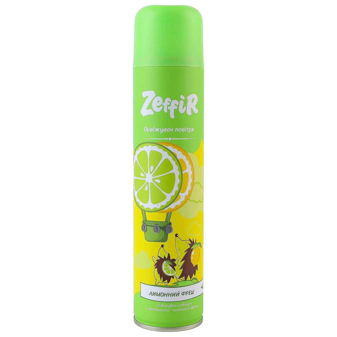 Освіжувач повітря лимонний фреш ТМ "Zeffir"