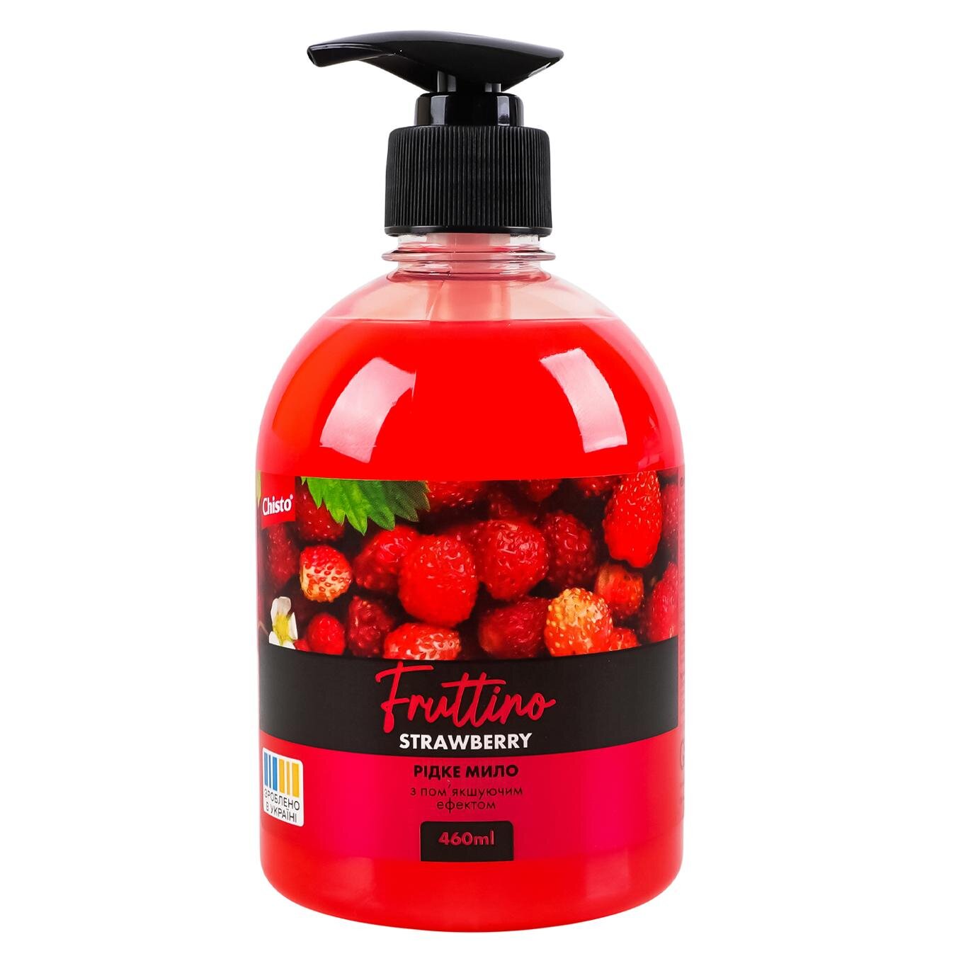 Chisto Fruttino рідке мило 460мл Strawberry