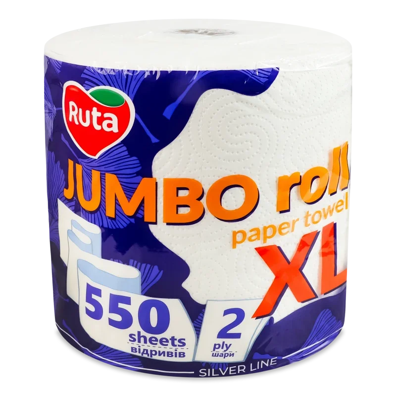 Рушник паперовий "Ruta" JUMBO XL 1рул 2ш