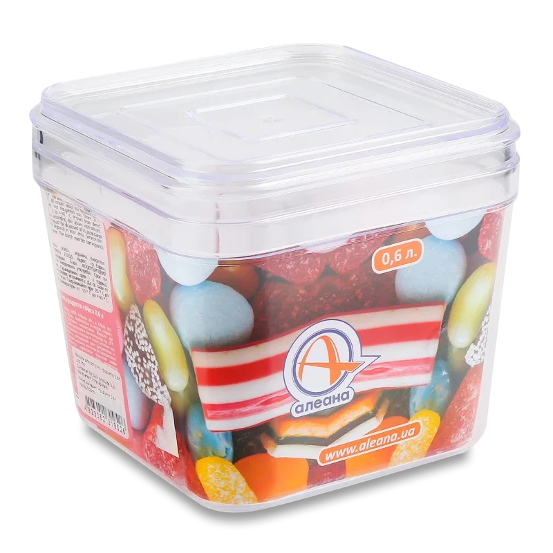 Ємність для сипучих продуктів 0.6 л.№9