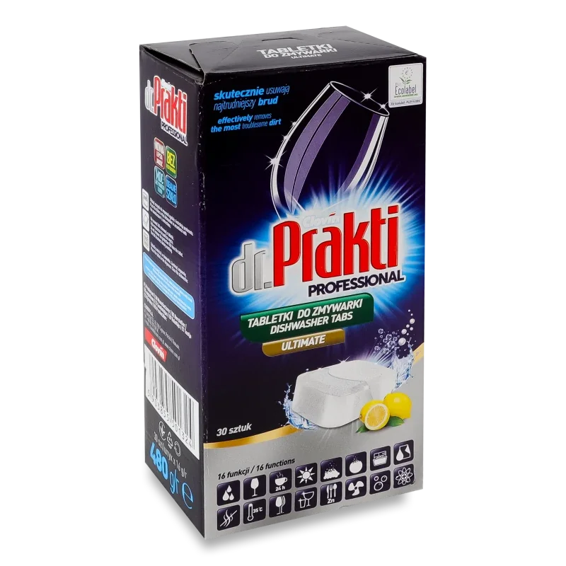DR. PRAKTI таблетки д/посудомийних машин 30 шт